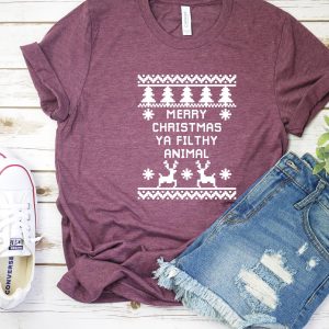 Home Alone Christmas Ya Filthy Animal Shirt 3
