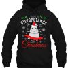 I Want A Hippopotamus For Christmas Ballet Hoodie