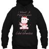 I Want A Hippopotamus For Christmas Hoodie Cute Gift Classic