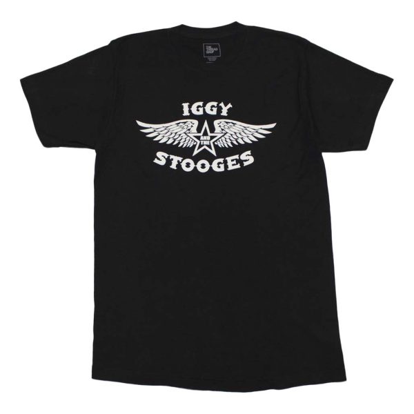 Iggy Pop Wings Mens T Shirt Black