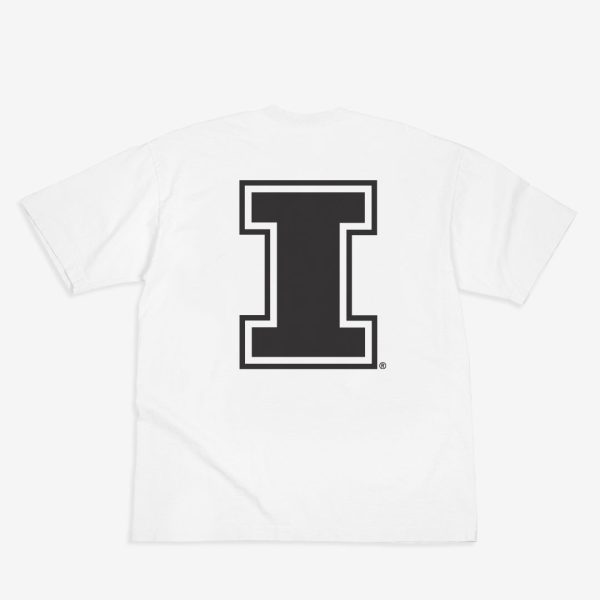 Illinois Monochromatic Logo Heavy T