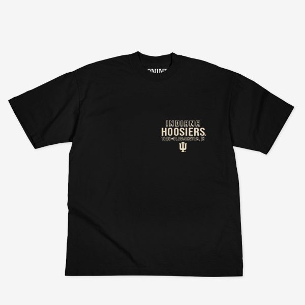 Indiana Monochromatic Logo Heavy T