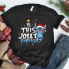 Is This Jolly Enough Stitch Christmas Unisex Shirt