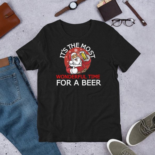 It’s The Most Wonderful Time For A Beer Christmas Lover Shirt Men Womens