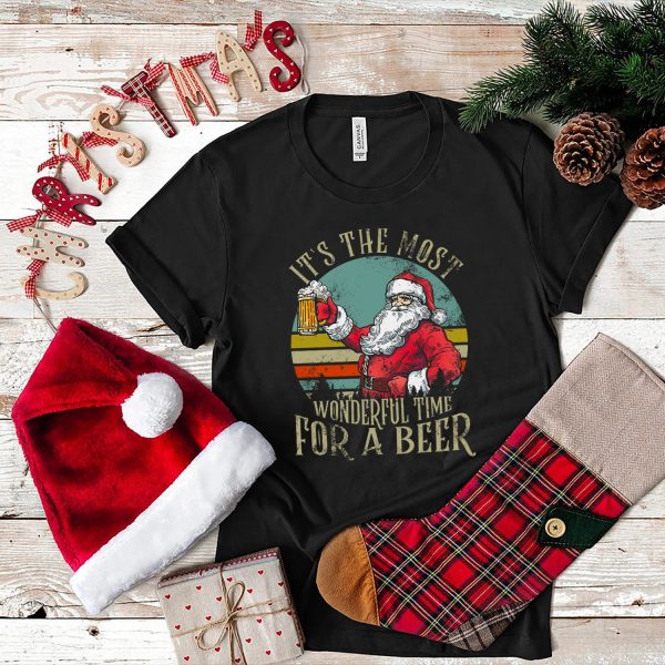 It’s The Most Wonderful Time For A Beer Christmas Shirt