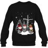 Jesus Faith Hope Love Snowman Christmas Christian Sweatshirt