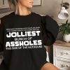 Jolliest Bunch Of Assholes This Side The Nuthouse Christmas Sweatshirt