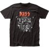 KISS Rubberhose Mens T Shirt Black