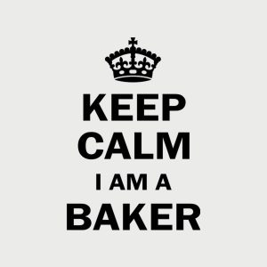 Keep calm I am a baker T shirt 2