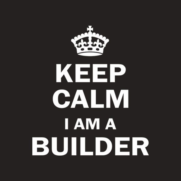 Keep calm I am a builder T-shirt