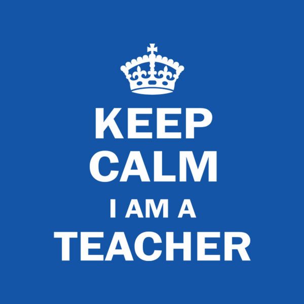 Keep calm. I am a teacher. – T-shirt