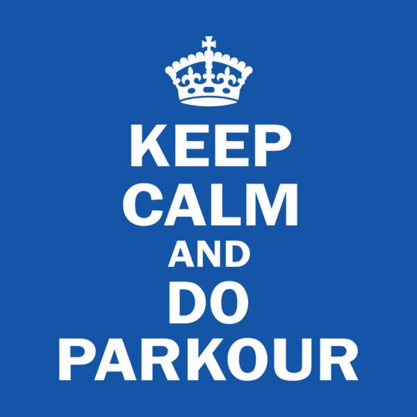 Keep calm and do parkour – T-shirt
