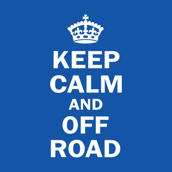 Keep calm and off road – T-shirt