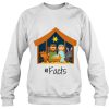 Kids Christmas Nativity Scene Manger Baby Jesus Mary Christian Sweatshirt
