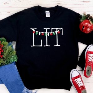LIT Funny Christmas Matching Sweatshirts