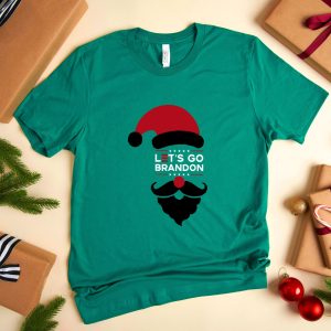 Lets Go Brandon FJB Biden Santa Republican T Shirt
