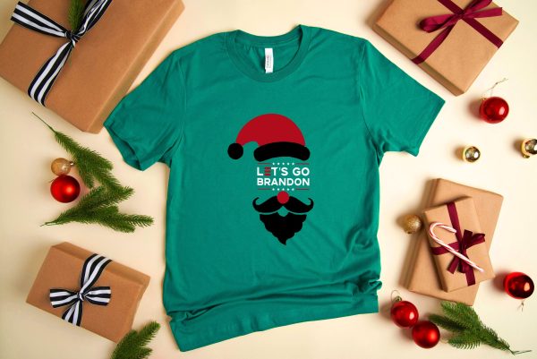 Lets Go Brandon FJB Biden Santa Republican T Shirt