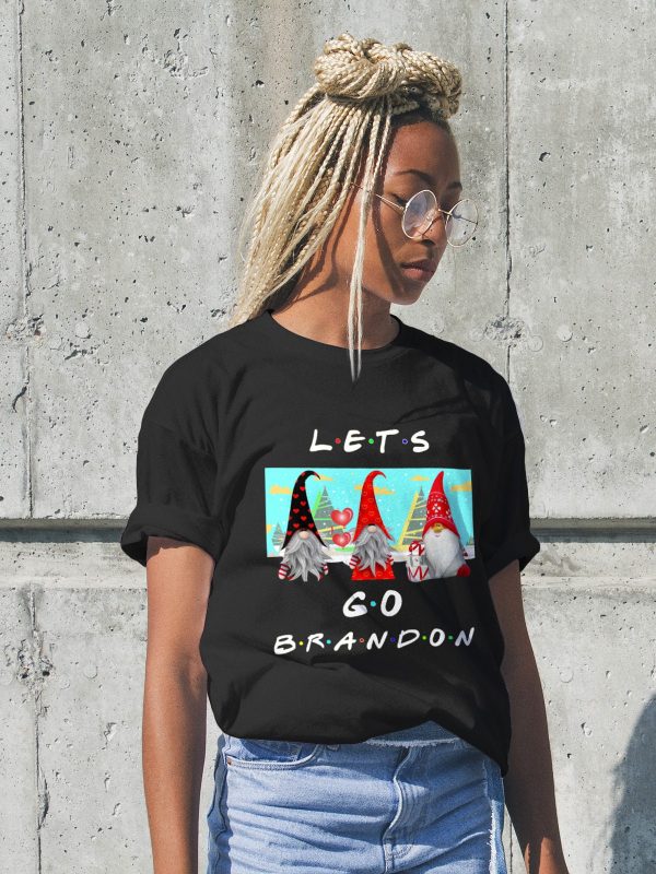 Lets Go Brandon Gnome Friends Christmas Unisex T-Shirt