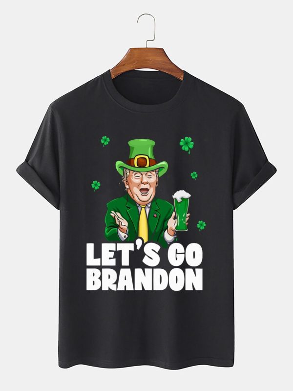 Let’s Go Brandon Trump St Patrick’s Day FJB Shirt