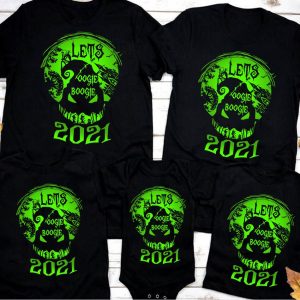 Let’s Oogie Boogie 2021 Halloween Disneyland Shirts Disney Family Jack And Sally Shirt Ears