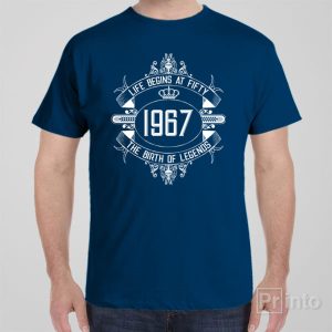 Life begins at 50 T shirt 1