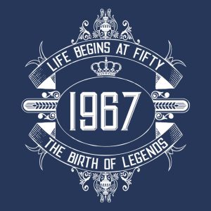 Life begins at 50 - T-shirt 1 Life begins at 50 T shirt 2