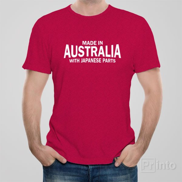 Made in Australia with Japanese parts – T-shirt