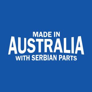 Made in Australia with Serbian parts - T-shirt 1 Made in Australia with Serbian parts T shirt 2