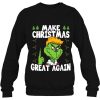 Make Christmas Great Again Donald Trump Xmas Funny Gift Sweatshirt