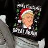 Make Christmas Great Again Funny Trump Ugly Sweatshirt