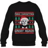 Make Christmas Great Again Trump Funny Gift Shirt