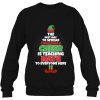 Math Teacher Christmas Sweatshirt Funny Classic