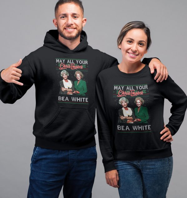 May All Your Christmases Bea White Golden Girls T-Shirt