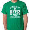 Mens Fueled By Beer And Shenanigans Irish St Patrick&rsquo;s Day Shirt