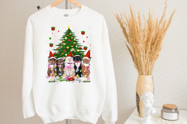 Meowy Catmas Christmas Animal Love Sweatshirt