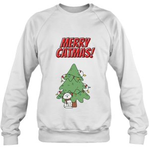 Merry Catmas Christmas 2021 Gift For Cat Lover Sweatshirt