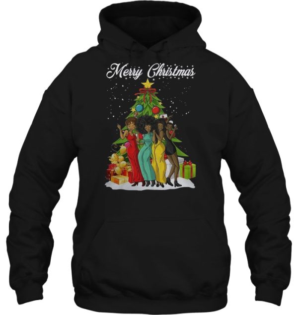 Merry Christmas Black Girls Hallmark Movie Gift Shirt