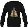 Merry Christmas Insect Lover Xmas Dragonfly Tree Sweatshirt