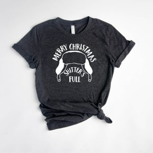 Merry Christmas Shitters Full Funny Holiday Shirt