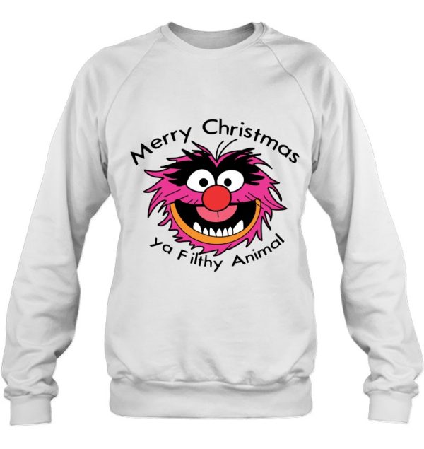 Merry Christmas Ya Filthy Animal Classic Sweatshirt