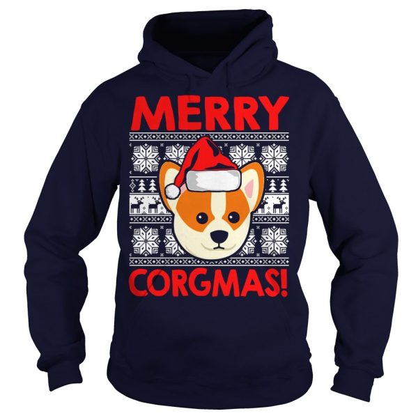 Merry Corgmas Christmas Dog Lover Shirts