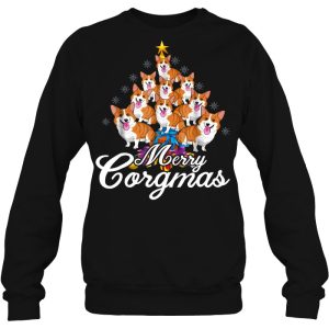Merry Corgmas Christmas Sweater Hoodie Gift Xmas