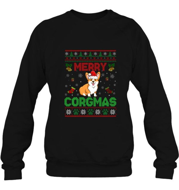 Merry Corgmas Corgi Lover Christmas Sweatshirt