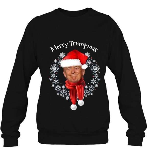 Merry Trumpmas Funny Trump Christmas Sweatshirt