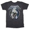 Metallica Electric Chair Heather Mens T Shirt