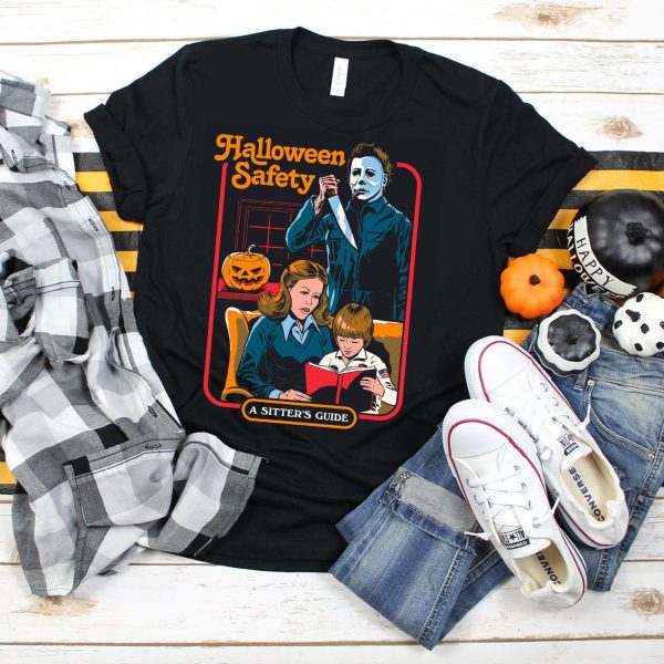 Michael Myers Horror Halloween Movie Safety A Sitter’s Guide Shirt