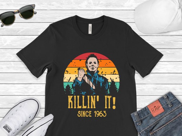 Michael Myers Horror Killer Halloween Trick Or Treat 1963 Shirt