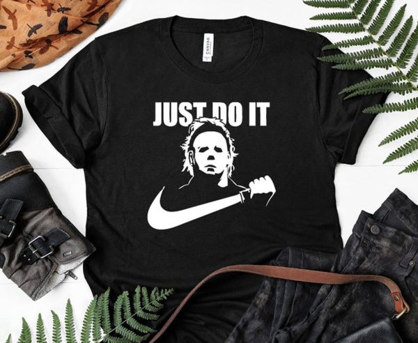 Michael Myers Just Do It Halloween Nike Inspired Shirt