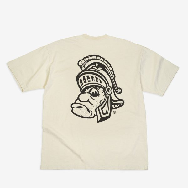 Michigan State Monochromatic Logo Heavy T