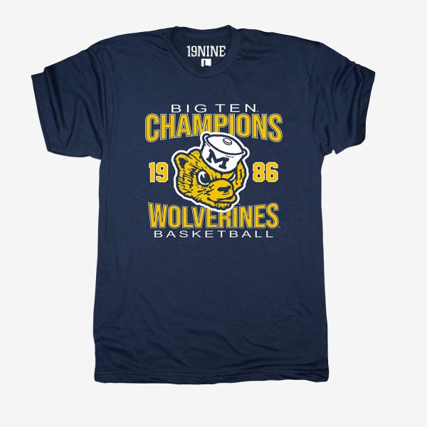 Michigan Wolverines Big Ten Champs ’86